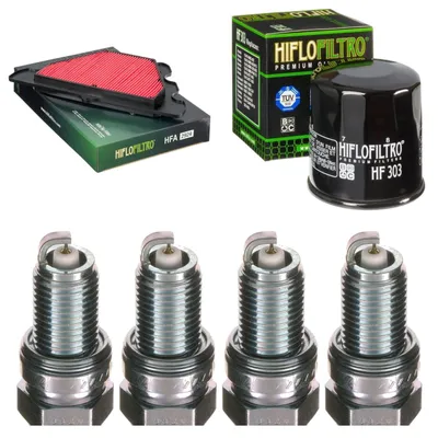 Produktbild von Service-Kit für Kawasaki Z 900 RS ABS 2018-2022 Luftfilter Ölfilter Zündkerzen von pamoto - Neu
