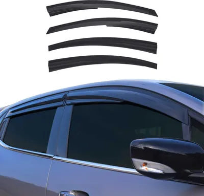 Zdjęcie produktu dla 4x owiewka przeciwdeszczowa do Chevrolet Cruze 2009-2016 ciemny akryl
