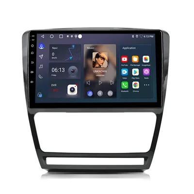 Obrázek produktu pro Android autorádio 10 palců 64 GB pro Škoda Octavia (2008–2013) s CarPlay & Android Auto navigací & Bluetooth