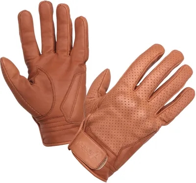 Image de Modeka Hot Classic gants de moto perforés, marron, 6