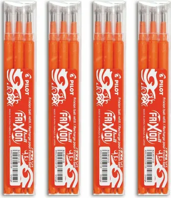 Produktbild von Pilot Frixion Ball Ersatzminen 0.7 orange - 12er-Set