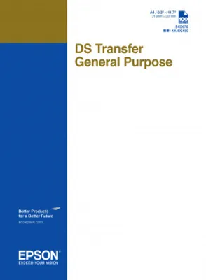Produktbild von EPSON DS Transfer General Purpose A4 Sheets