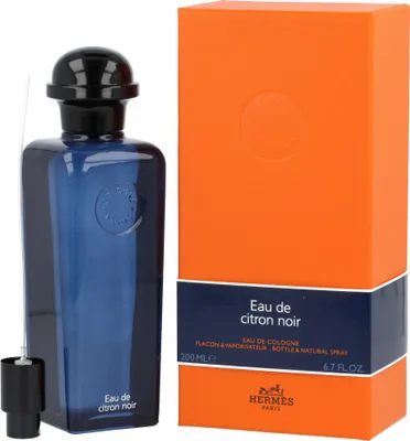 Image de Hermès Eau De Citron Noir Eau De Cologne Spray 200ml