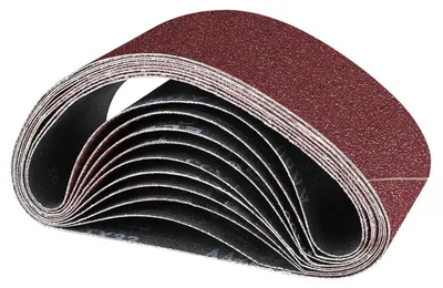 Produktbild von Schleifbänder 75x457 mm 10 Stück Mix Körnung 60-240 für Bandschleifer