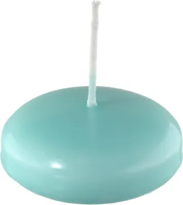 Produktbild von Schwimmkerzen Türkis 26 x Ø 42 mm, 8 Stück