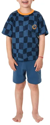Obrázok produktu pre Chlapčenské pyžamo Schiesser Nightwear v tmavomodrej farbe – veľkosť 92