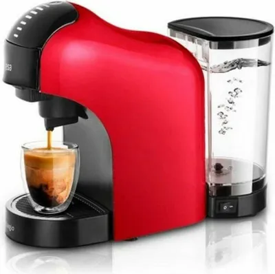 Produktbild von Kapsulový kávovar Ufesa Bellagio 15 barov 1400W červený