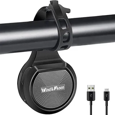 Zdjęcie produktu dla Dzwonek rowerowy elektroniczny USB 80 130DB alarm antykradzież