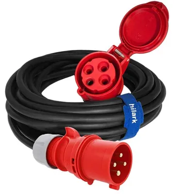 Image de Rallonge électrique H07RN-F 4x4mm² 10m