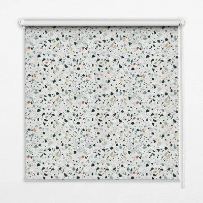 Produktbild von Seitenzug-Rollo Fensterrollo Jalousie - Thermo-Rollo Verdunkelungsrollo - 140x180 cm - Flecken