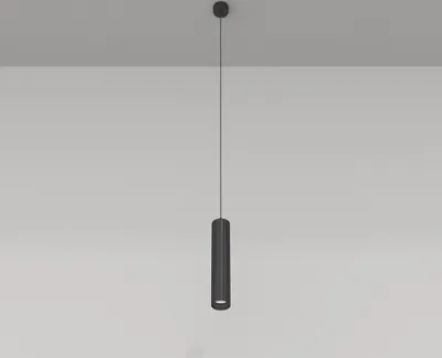 Zdjęcie produktu dla Lampa wisząca FOCUS czarna 1xGU10x50W aluminium wym:140x6x6cm IP20 Maytoni
