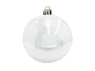 Productafbeelding van EUROPALMS Decoratieve bol, 20 cm, wit (83501274)