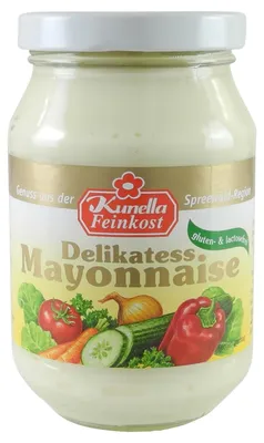 Produktbild von Delikatess Mayonnaise von Kunella Feinkost (250 ml)