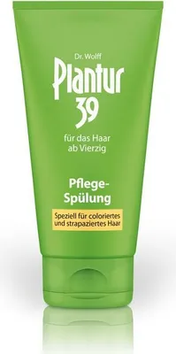 Obrázok produktu pre Dr. Kurt Wolff Plantur 39 Spülung coloriertes Haar, Ženy, Jemné vlasy, Ochrana, Lesk, Vyhladenie, 150 ml, Rúra, Kofeín, Zinok