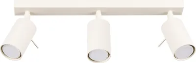 Image de Plafonnier Lumilo MIRAX 3 beige, GU10, intensité variable