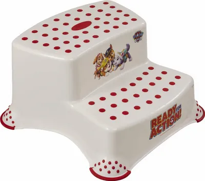 Produktbild von Keeeper Stolička - schůdky s protiskluzovou funkcí - Paw Patrol - bílá