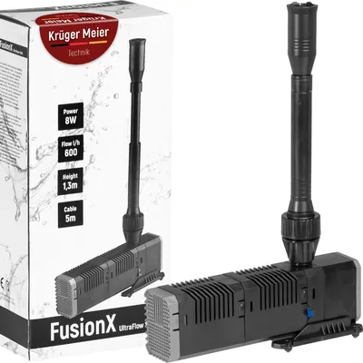 Zdjęcie produktu dla Kruger Meier FusionX 1200 - zestaw fontannowy z filtrem do oczka wodnego