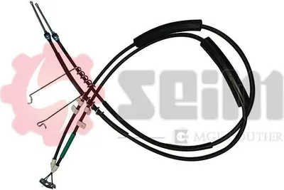 Produktbild von SEIM Handbremsseil Seilzug Feststellbremse für FORD TRANSIT CONNECT (P65, P70, P80) Hinten 554950