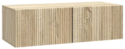 Produktbild von Wandmontierter TV-Schrank Sonoma-Eiche 98 x 41 x 30 cm