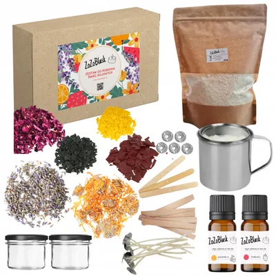 Produktbild von ZoZoBlask Set Kerzenherstellung Geschenk Kinder Weihnachten