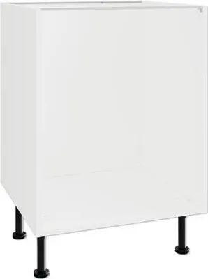 Produktbild von PICCANTE Smart Unterschrankkorpus für 1 Schubkasten und 2 Auszüge BxTxH 60 x 55,5 x 87 cm SOFT WHITE Clickmontage Nr. 2"