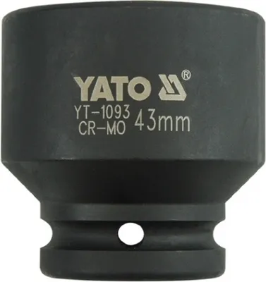 Produktbild von YATO Kraft-Stecknuss YT-1093 57mm Chrom-Molybdänstahl 63mm