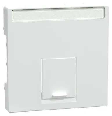 Produktbild von Merten MEG4573-0325 Zentralplatte für Actassi-Connector 1fach, aktivweiß glänzend, System M