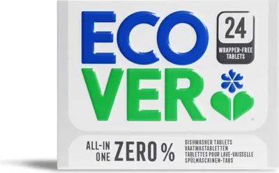 Produktbild von Ecover - Geschirrspültabs All-in-One Zero% - 24 Tabs - 1 Stück