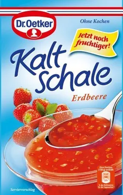 Zdjęcie produktu dla Dr Oetker danie na zimno truskawka owocowe i orzeźwiające 53g 6-pak