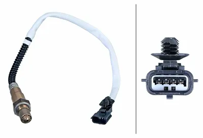 Produktbild von HELLA Lambdasonde für RENAULT Clio III Schrägheck (BR0/1, CR0/1) Beheizt 290mm 6PA 358 243-731