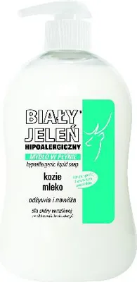 Obrázok produktu pre Biały Jeleń Kozie Mleko Hipoalergiczne mydło w płynie, 500 ml