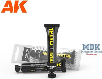 Image de AK Interactive S.L. AK-465 True Metal « Pure Black »