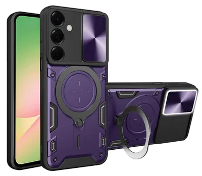 Obrázok produktu pre Techsuit - CamGuard Pro puzdro s krytom fotoaparátu pre Samsung Galaxy A57 5G - fialové