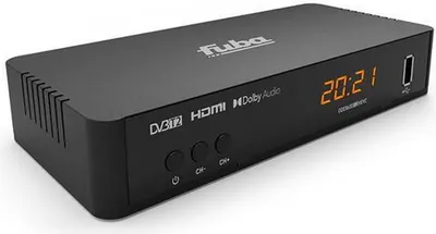 Obrázek produktu pro Dekodér digitálního pozemního televizního vysílání DVB-T2 s dálkovým ovládáním TimeShift PVR Ready EPG