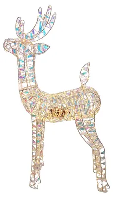 Produktbild von Clayre & Eef Stehlampe Goldfarbig Kunststoff