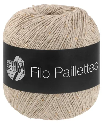 Zdjęcie produktu dla Lana Grossa - Filo Paillettes 0018, kolor: jasnobrązowy