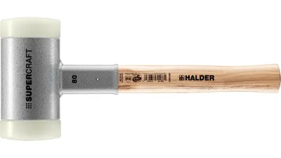Produktbild von Halder Schonhammer 3300g Gesamtlänge 380mm Kopf-Durchmesser 80mm rückschlagfrei - 3366080