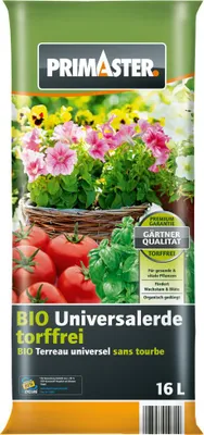 Produktbild von Primaster Universalerde 16 L torffrei