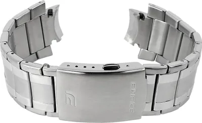 Produktbild von Casio Edifice Uhrenarmband | für EFR-550 Edelstahl silberfarben
