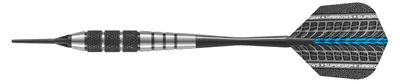 Image de Harrows - Fléchettes « Black Jack », pointe souple PP4372 (16 g) (noir)