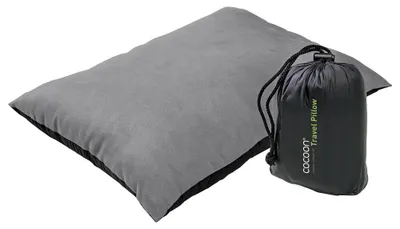 Produktbild von Cocoon synthetisches Reisekopfkissen 25x35cm charcoal/smoke grey