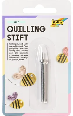 Immagine prodotto di folia  1280 folia Quilling-Stift kurz, 8 mm Spitze, aus Aluminium