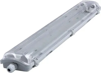 Image de T8 LED 2x60cm lampe d'atelier à tube hermétique Ecolight EC79691