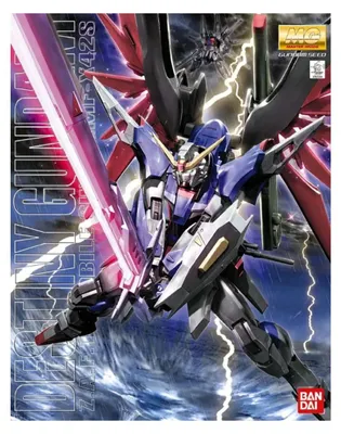 Imagen del producto de Bandai, modelo a escala 1/100 de Destiny Gundam