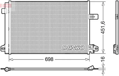 Immagine prodotto di Condensatore aria condizionata DENSO DCN32028