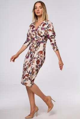 Obrázek produktu pro BeWear Dámské mini šaty Gyolin M524 béžová XXL