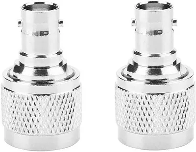 Obrázek produktu pro Zástrčka typu N na konektor BNC – 2 ks – Koaxiální adaptér pro RF připojení – Testovací konvertor