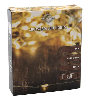 Immagine prodotto di 1.01 Illuminazione a filo 100 LED / 10 m / timer