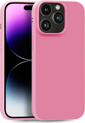Produktbild von Hülle für Apple iPhone 14 Pro Max - Handyhülle Cover aus Silikon in Rosa
