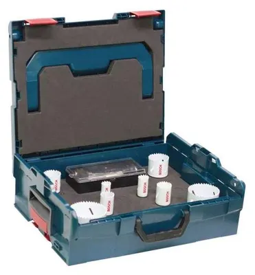 Image de Coffret scies trépans BOSCH Professional 2608594271 Spécial électricien (11 pièces dans un LBOXX)